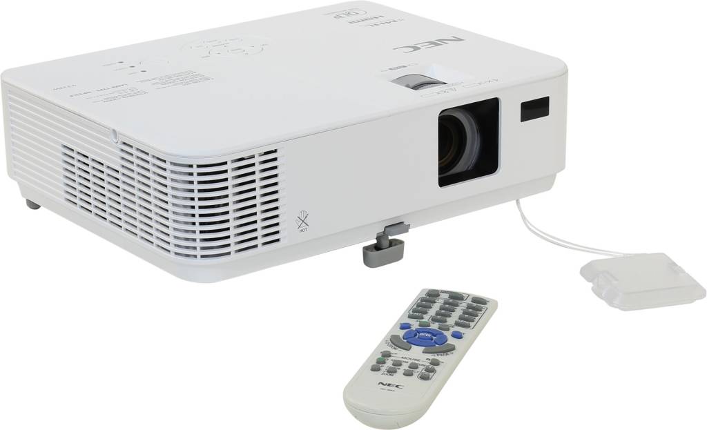   NEC Projector V332WG(DLP,3300 ,10000:1,1280x800,D-Sub,HDMI,RCA,LAN,,2D/3D,MHL)