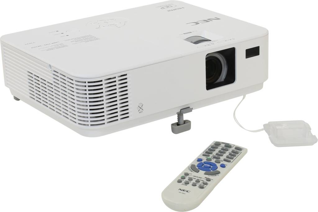   NEC Projector V302XG(DLP,3000 ,10000:1,1024x768,D-Sub,HDMI,RCA,LAN,,2D/3D)