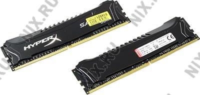    DDR4 DIMM  8Gb PC-19200 Kingston HyperX Savage [HX424C12SBK2/8] KIT 2*4Gb CL12