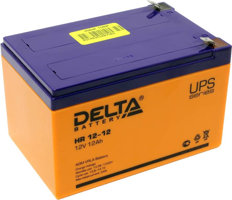   12V   12Ah Delta HR12-12  UPS
