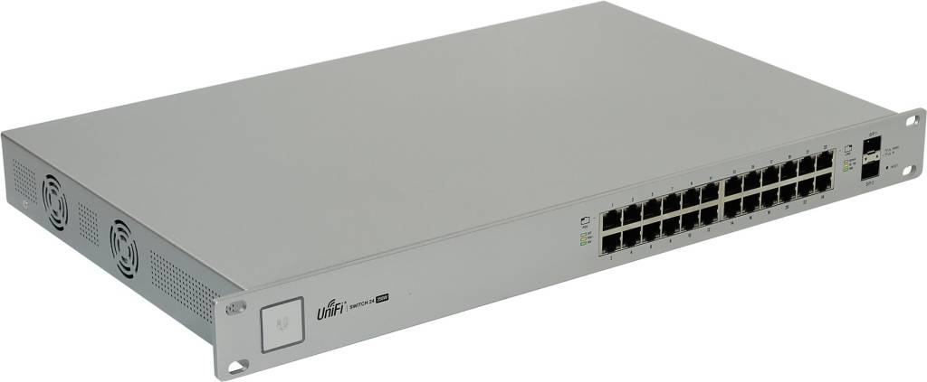   26-. UBIQUITI [US-24-250W] UNIFI Switch (24UTP 10/100/1000Mbps PoE+, 2SFP)