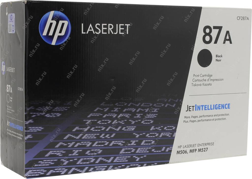  - HP CF287A 87A Black (o)  LaserJet Enterprise M506, MFP M527