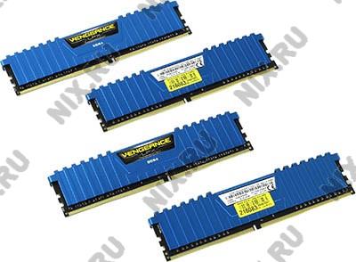    DDR4 DIMM 16Gb PC-17000 Corsair Vengeance LPX [CMK16GX4M4A2133C13B] KIT 4*4Gb
