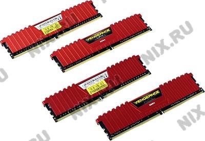    DDR4 DIMM 16Gb PC-17000 Corsair Vengeance LPX [CMK16GX4M4A2133C13R] KIT 4*4Gb