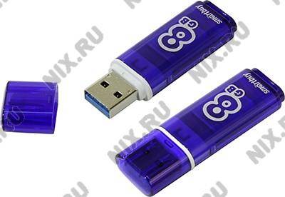   USB2.0  8Gb SmartBuy Glossy [SB8GBGS-DB] (RTL)