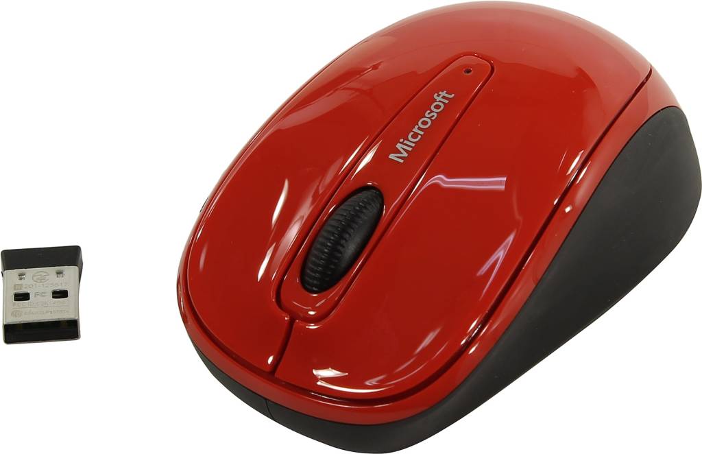   USB Microsoft Wireless Mobile Mouse 3500 (RTL) 3.( ) [GMF-00293] 