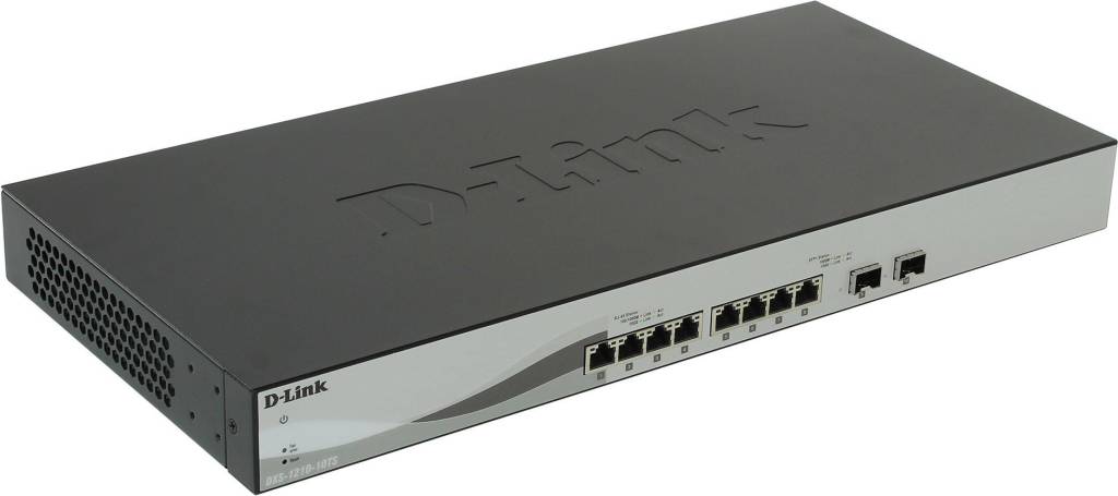   D-Link [DXS-1210-10TS]  (8UTP 10Gbps + 2SFP+)