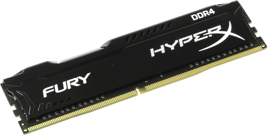    DDR4 DIMM  4Gb PC-19200 Kingston HyperX Fury [HX424C15FB/4] CL15