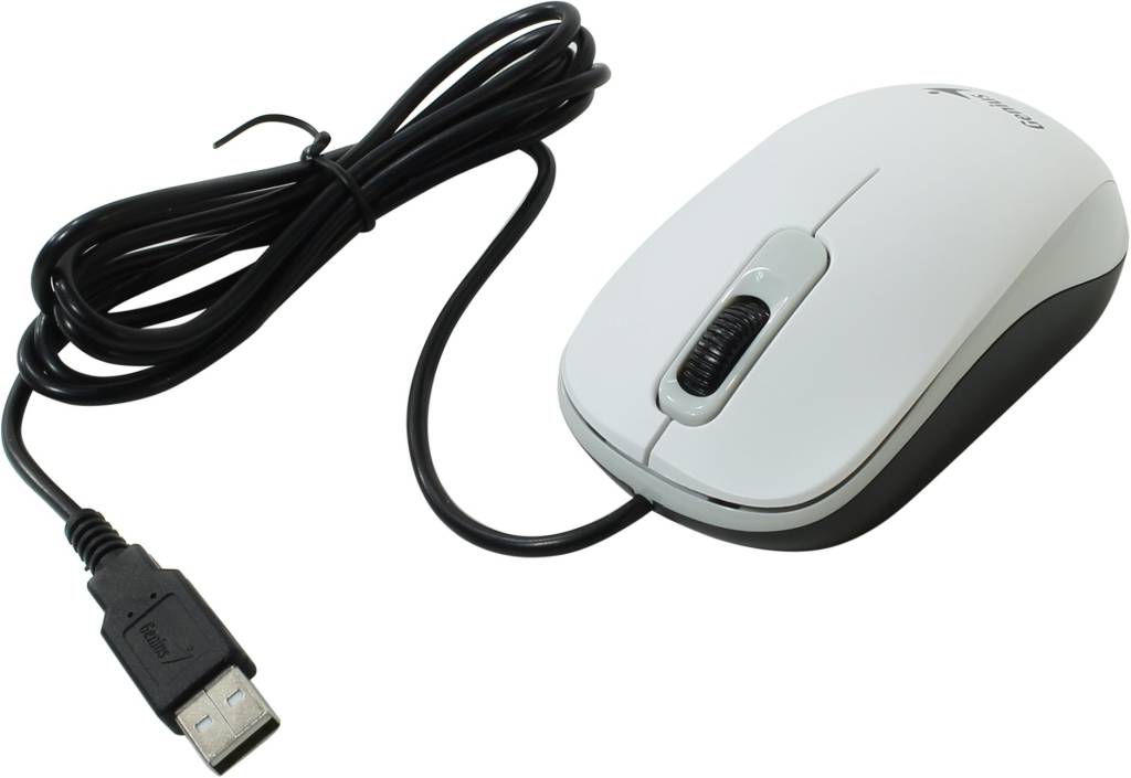   USB Genius Optical Mouse DX-110 [White] (RTL) 3.( ) (31010116102)