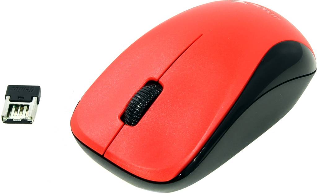   USB Genius Wireless BlueEye Mouse NX-7000 [Red] (RTL) 3.( ) (31030109110)