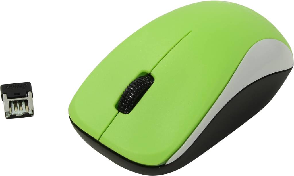   USB Genius Wireless BlueEye Mouse NX-7000 [Green] (RTL) 3.( ) (31030109111)