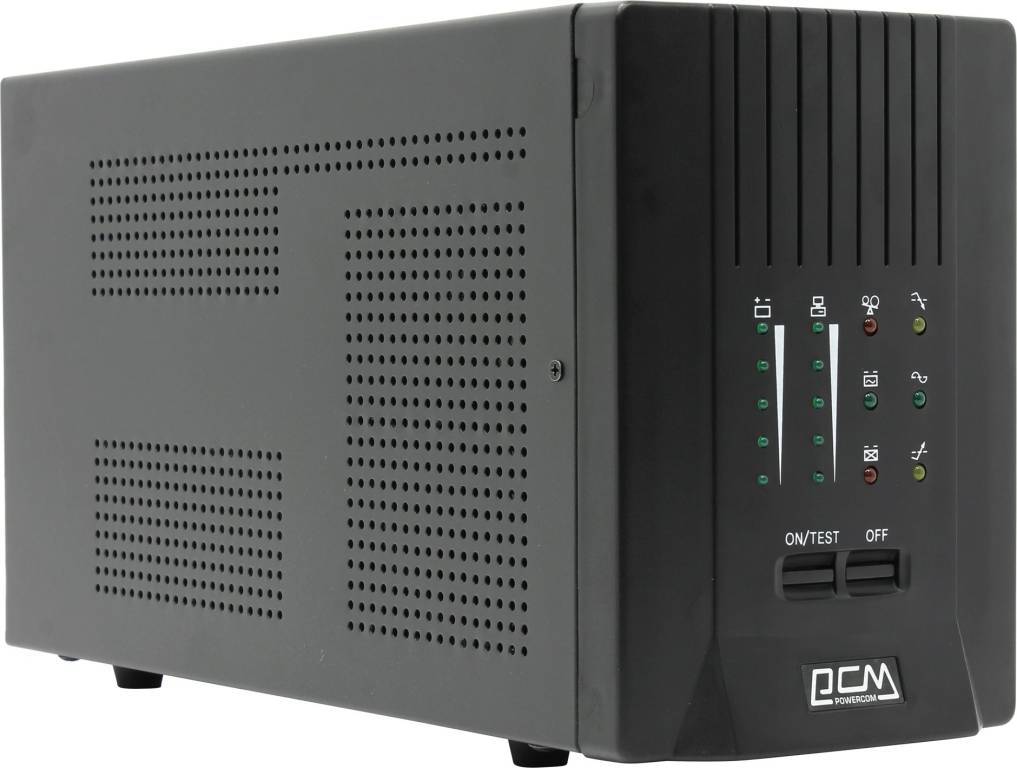  UPS  1500VA PowerCom Smart King Pro+(SPT-1500)+ComPort+USB+  /RJ45 ( 