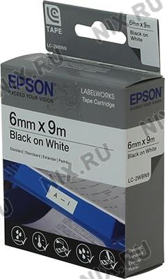    EPSON C53S623402 LC-2WBN9 (6 x 9, Black on White)