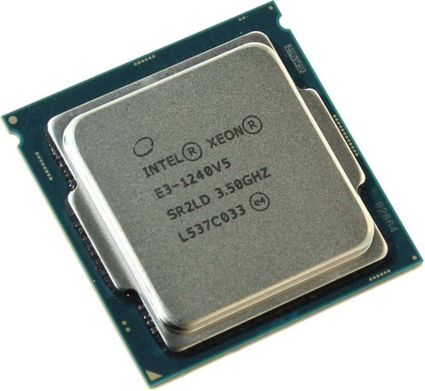   Intel Xeon E3-1240 V5 3.5 GHz/4core/1+8Mb/80W/8 GT/s  LGA1151