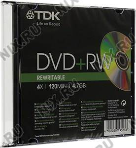   DVD+RW TDK 4x 4.7Gb