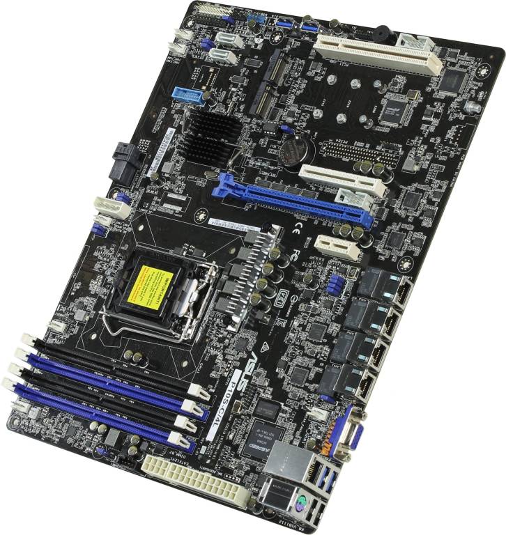    LGA1151 ASUS P10S-C/4L (RTL) [C232] PCI-E+SVGA+4xGbLAN SATA RAID ATX 4DDR4