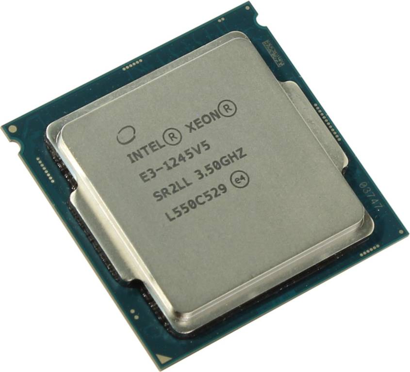   Intel Xeon E3-1245 V5 3.5 GHz/4core/SVGA HD Graphics 530/1+8Mb/80W/8 GT/s LGA1151