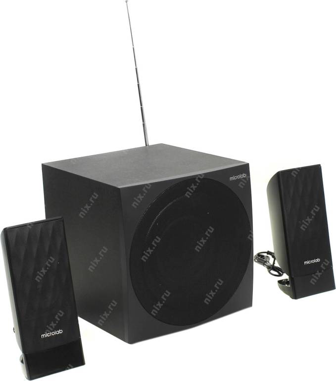   Microlab M-300U [Black] (212W +Subwoofer 14W , FM)
