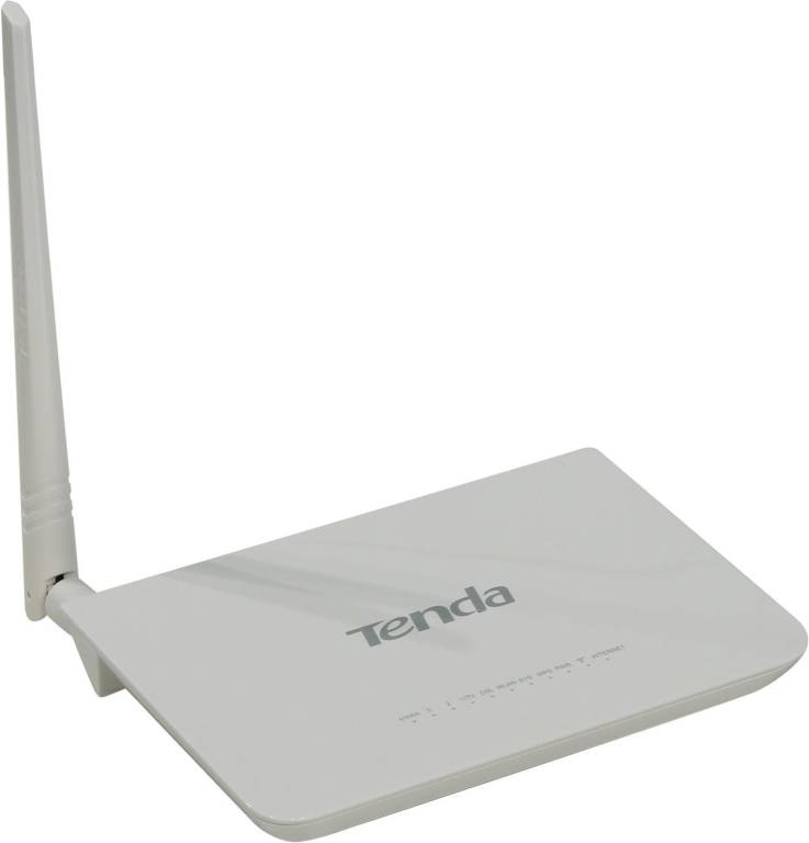   TENDA [D151] Wireless N150 ADSL2+ Modem Router (4UTP 10/100Mbps, 1RJ11, 802.11b/g/n)