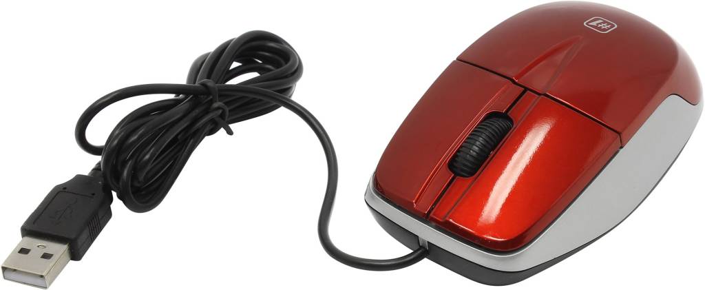   USB Defender Optical Mouse [MS-940 Red] (RTL) 3.( ) [52941]