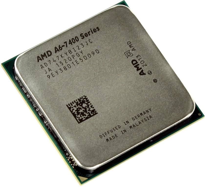   AMD A6-7470K (AD747KY) 3.7 GHz/2core/SVGA RADEON R5/ 1Mb/65W/5 GT/s Socket FM2+