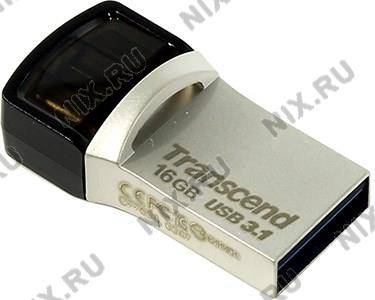   USB3.0/USB Type C OTG 16Gb Transcend [TS16GJF890S] JetFlash 890S (RTL)