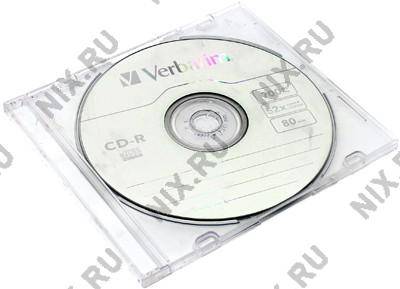 купить Диск CD-R 700Мб Verbatim DataLife 52x низкопрофильный (43347/43415)