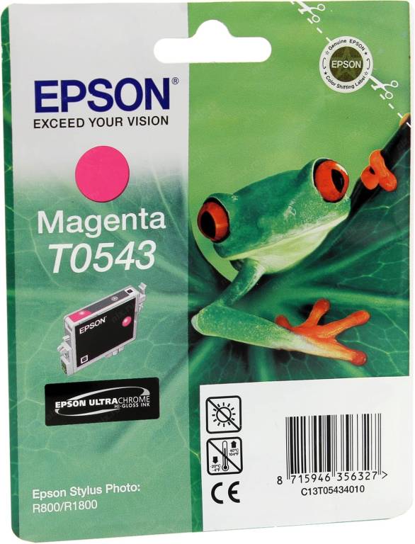   Epson T054340 Magenta  EPS ST Photo R800  13ml