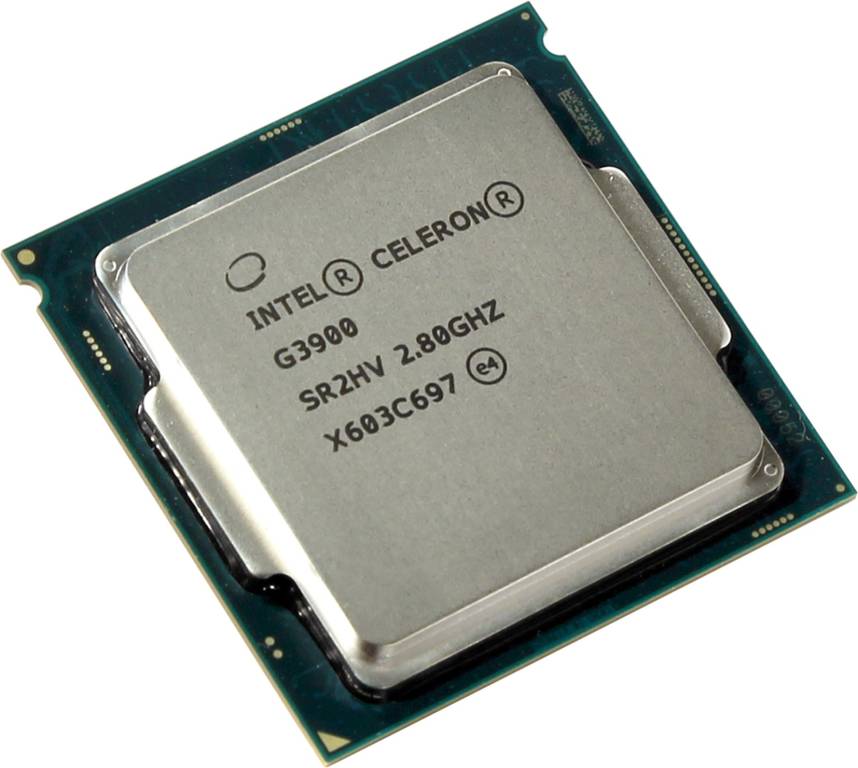   Intel Celeron G3900 2.8 GHz/2core/SVGA HD Graphics 510/0.5+2Mb/51W/8GT/s LGA1151