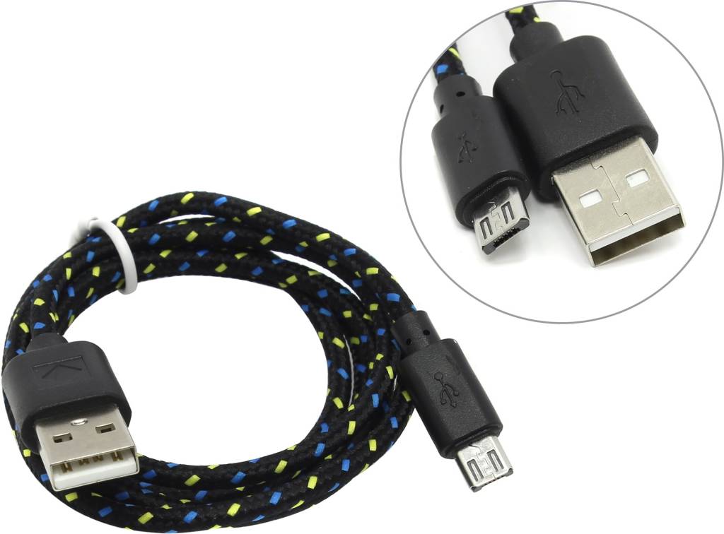   USB 2.0 AM -- > micro-B 1.0 Defender [USB08-03T] [87474]