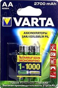   AA 1.2V 2700mAh VARTA (Professional) Accu 5706-2700mAh (Ni-Mh) Size AA [. 2 ]