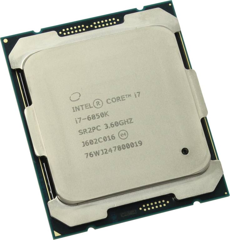   Intel Core i7-6850K 3.6 GHz/6core/1.5+15Mb/140W LGA2011-3