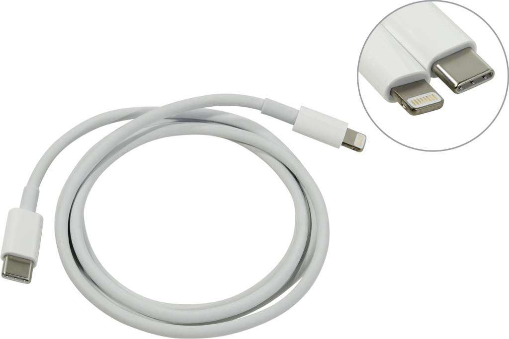  Apple [MK0X2ZM/A] USB-C to Lightning Cable (1)