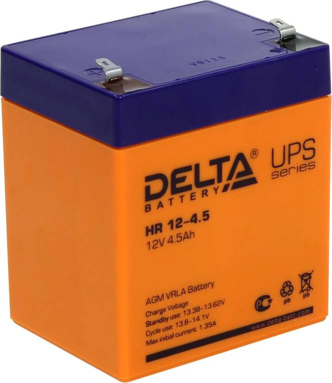   12V    4.5Ah Delta HR 12-4.5  UPS