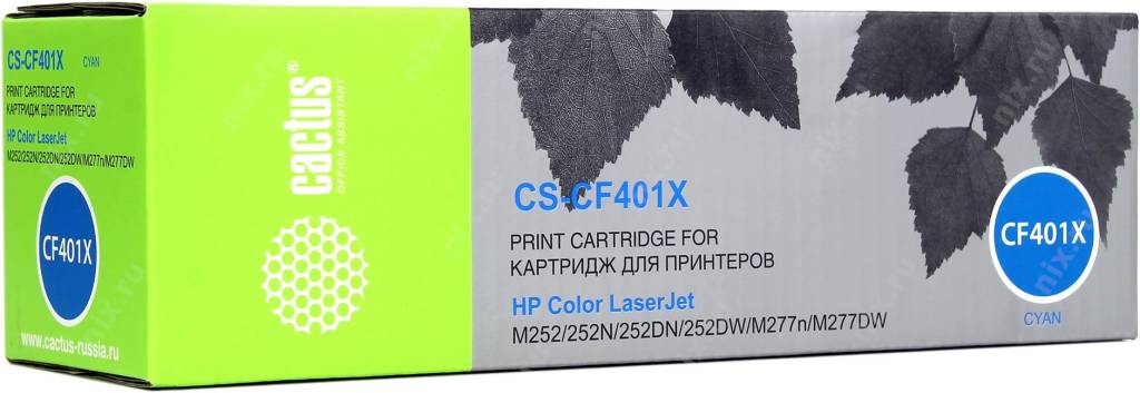  - HP CF401X Cyan (Cactus)  HP LJ M252/277 CS-CF401X