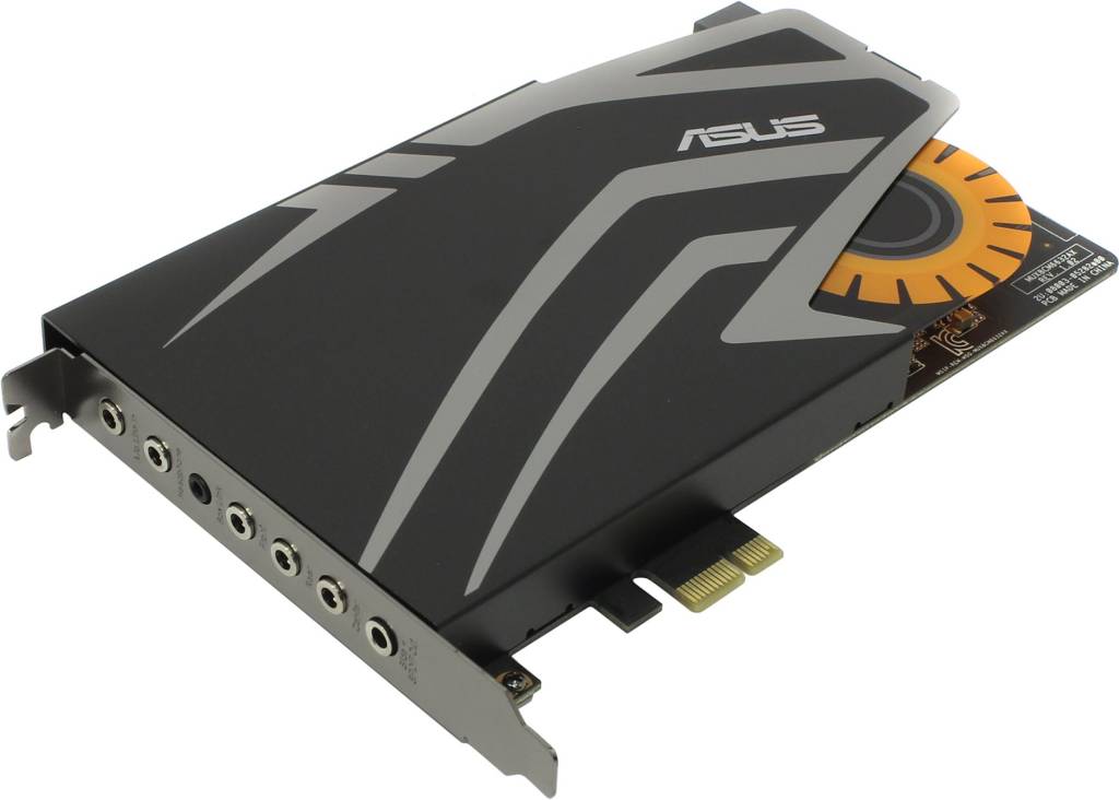    PCI-Ex1 ASUS STRIX SOAR (RTL) (Analog 1in/5out, S/PDIF out, 24Bit/192kHz)