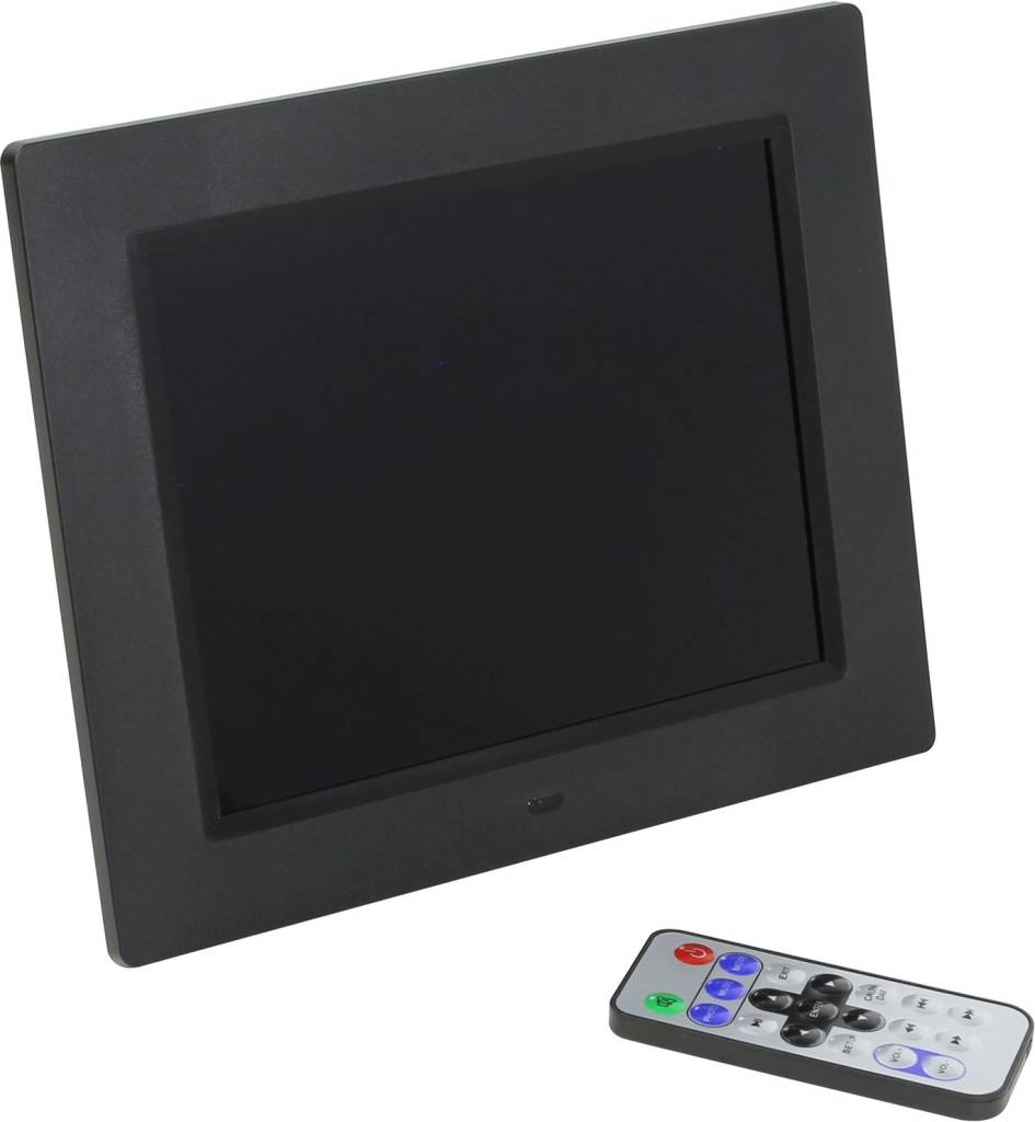 Digital Photo Frame Digma [PF-833 Black] .  (8LCD, 1024 x 768, SDHC/MMC, USB Host,