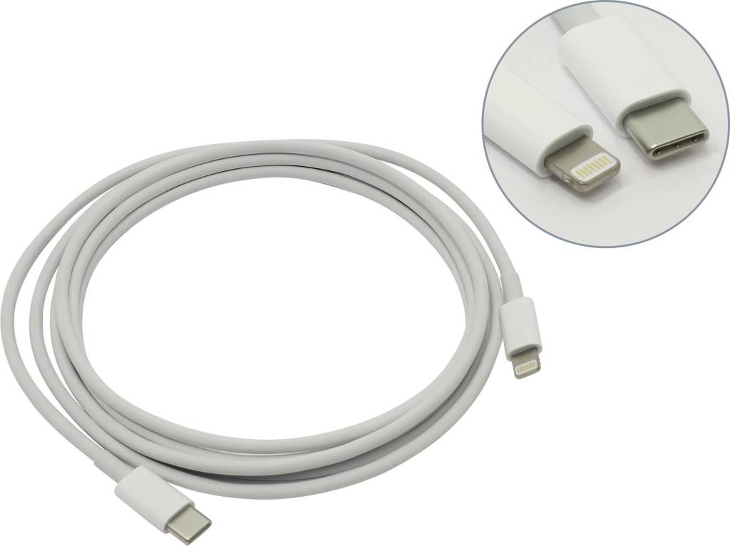   Apple [MKQ42ZM/A] USB-C to Lightning Cable (2)