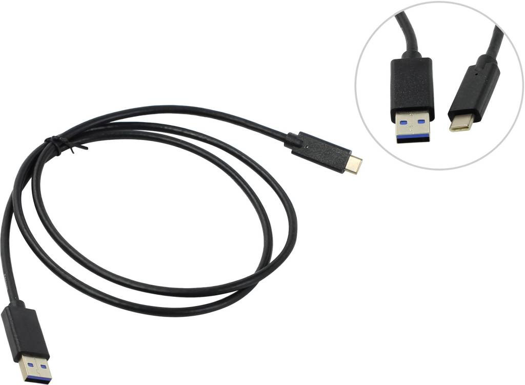 купить Кабель USB 3.0 AM -- >USB-C M 1м
