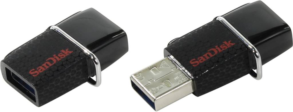   USB3.0/USB micro-B OTG 32Gb SanDisk Ultra Dual [SDDD2-032G-GAM46] (RTL)
