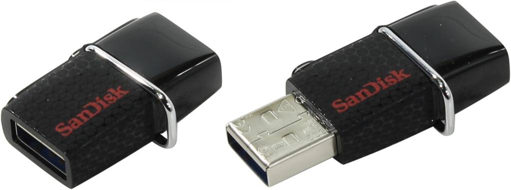   USB3.0/USB micro-B OTG 64Gb SanDisk Ultra Dual [SDDD2-064G-GAM46] (RTL)