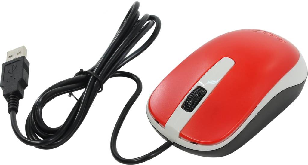   USB Genius Optical Mouse DX-120 [Red] (RTL) 3.( ) (31010105104)