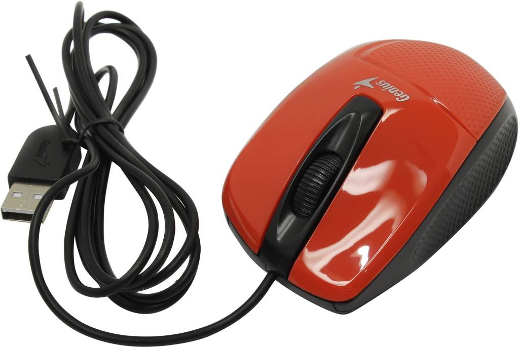   USB Genius Optical Mouse DX-150X [Red] (RTL) 3.( ) (31010231101)
