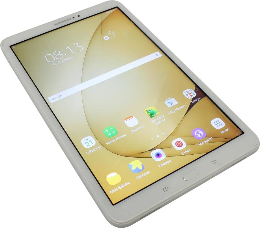   Samsung Galaxy Tab A(2016)SM-T580NZBASER White 1.6Ghz/2/16Gb/GPS//WiFi/BT/Andr6.0/10.