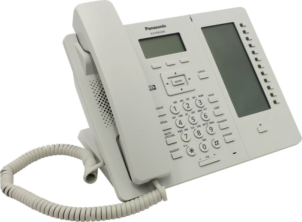   Panasonic KX-HDV230RU [White]  IP