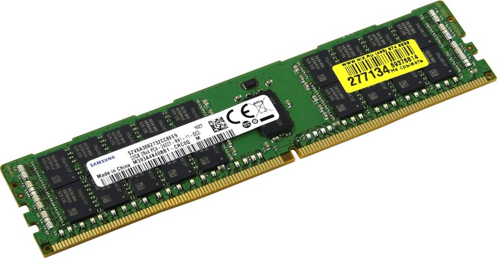    DDR4 RDIMM 32Gb PC-19200 Samsung Original ECC Registered