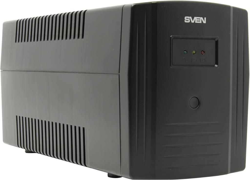  UPS  1000VA SVEN [Pro 1000 Black] USB,  RJ45 ( 