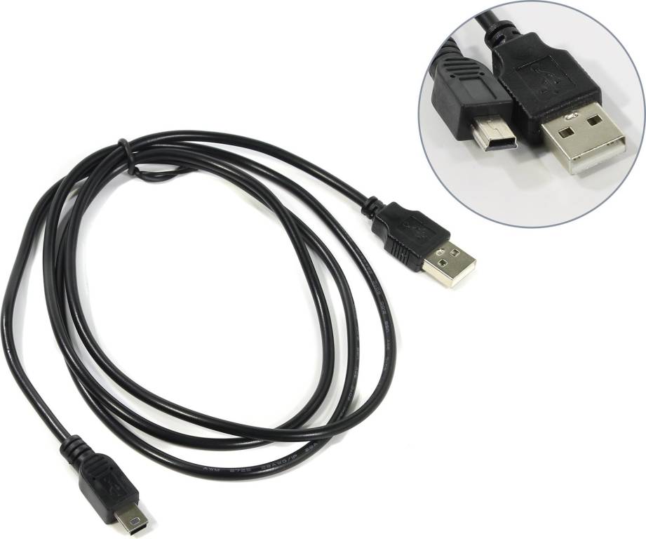   USB 2.0 AM -- > mini-B 1.2 Exegate [EX191079RUS]