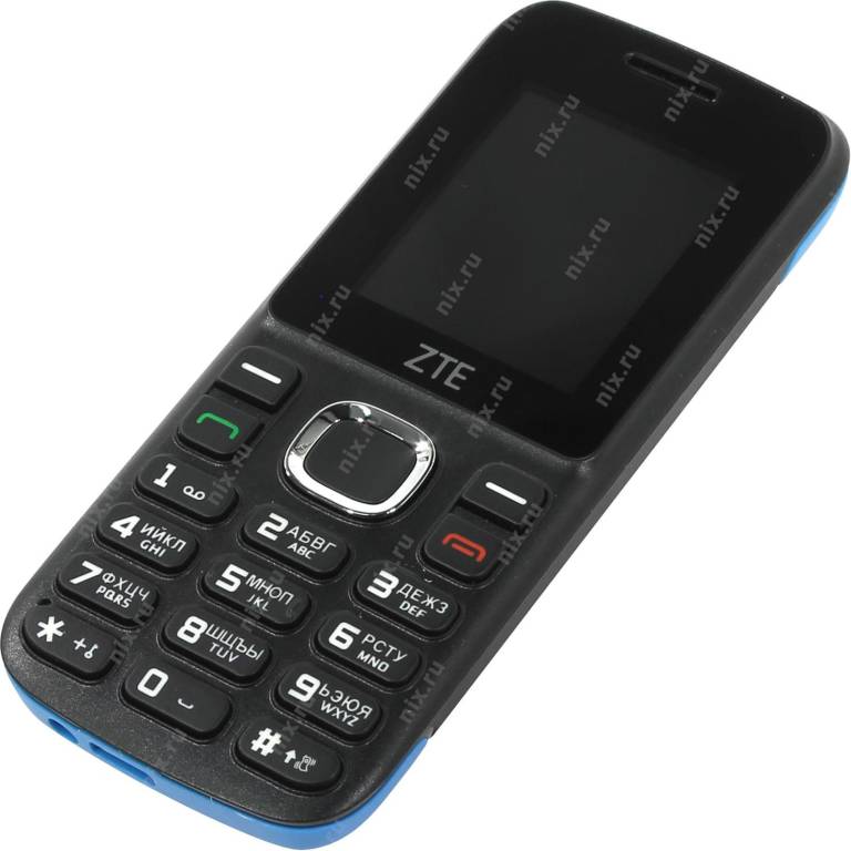   ZTE R550 Black/Blue (QuadBand, 1.77 160x128, GSM+BT, 4Mb+microSD, 0.08Mpx, 62)