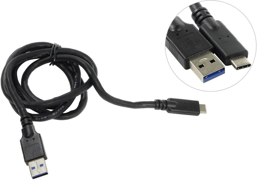 купить Кабель USB 3.0 AM -- >USB-CM 1.0м VCOM [CU401-1м]